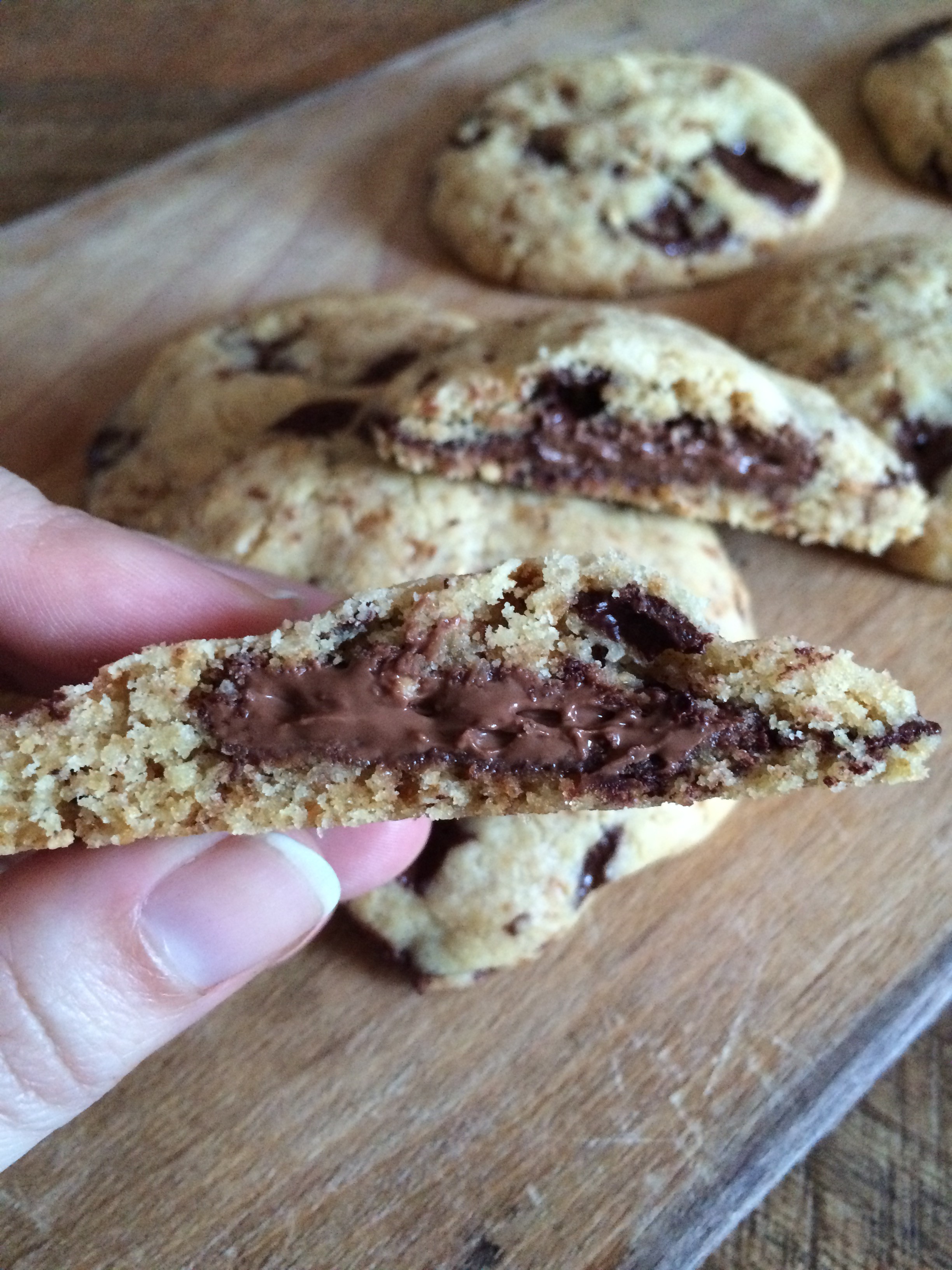 Cookies coeur Nutella 2